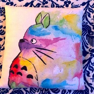 My Neighbor Totoro Whimsical Decorative Accent Pillow